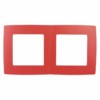12-5002-23 ЭРА Рамка на 2 поста, Эра12, красный