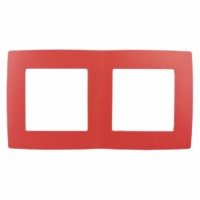 12-5002-23 ЭРА Рамка на 2 поста, Эра12, красный