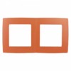 12-5002-22 ЭРА Рамка на 2 поста, Эра12, оранжевый