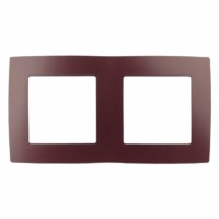 12-5002-25 ЭРА Рамка на 2 поста, Эра12, бордо