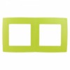 12-5002-26 ЭРА Рамка на 2 поста, Эра12, лайм