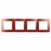 12-5004-24 ЭРА Рамка на 4 поста, Эра12, охра