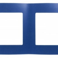 12-5004-29 ЭРА Рамка на 4 поста, Эра12, ультрамарин