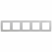 12-5005-01 ЭРА Рамка на 5 постов, Эра12, белый