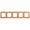 12-5005-09 ЭРА Рамка на 5 постов, Эра12, дуб