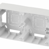 Коробка КМЭУ ОП 2 поста белый Эра 12-6102-01