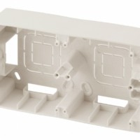 Коробка КМЭУ ОП 2 поста слоновая кость Эра 12-6102-02