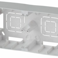 Коробка КМЭУ ОП 2 поста алюминий Эра 12-6102-03