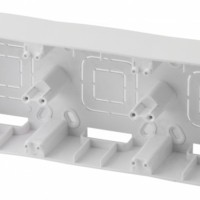 Коробка КМЭУ ОП 3 поста белый Эра 12-6103-01