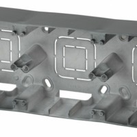 Коробка КМЭУ ОП 3 поста антрацит Эра 12-6103-05