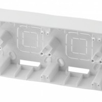 Коробка КМЭУ ОП 4 поста белый Эра 12-6104-01