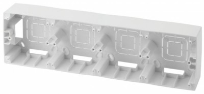 Коробка КМЭУ ОП 4 поста белый Эра 12-6104-01