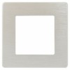 Рамка для розеток и выключателей ЭРА Серия 12 12-5101-15 на 1 пост, Сатин, перламутр