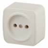 3-201-02 Intro Розетка 2P 16А-250В IP20 ОП Polo сл.кость