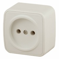 3-201-02 Intro Розетка 2P 16А-250В IP20 ОП Polo сл.кость