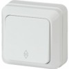 2-103-01 Intro Переключатель, 10А-250В, IP20, ОУ, Quadro, белый