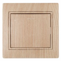 Выключатель 1кл. 10А-250В IP20 СП Plano сосна Intro Эра 1-101-11