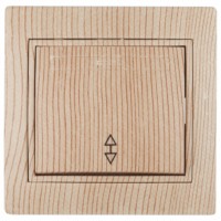 1-103-11 Intro Переключатель, 10А-250В, IP20, СУ, Plano, сосна