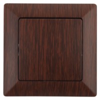 Выключатель 1кл. 10А-250В СП Solo венге Intro Эра 4-101-10
