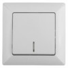 Выключатель 1кл. с инд. 10А-250В СП Solo белый Intro Эра 4-102-01