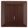 Выключатель 1кл. с инд. 10А-250В СП Solo венге Intro Эра 4-102-10