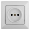 4-201-01 Intro Розетка 2P 16А-250В СП Solo белый