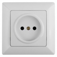 4-201-01 Intro Розетка 2P 16А-250В СП Solo белый