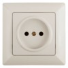 4-201-02 Intro Розетка 2P 16А-250В СП Solo сл.кость