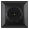 4-201-05 Intro Розетка 2P 16А-250В СП Solo антрацит
