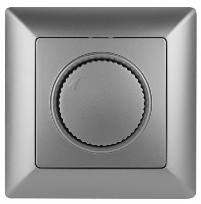 Диммер СЭПп 600Вт 230В СУ Solo алюминий 4-401-03 Intro