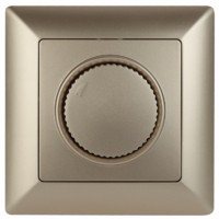Диммер СЭПп 600Вт 230В СУ Solo шампань 4-401-04 Intro