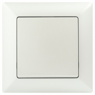 Выключатель 1кл. 10А-250В IP20 СП перламутр Intro Solo Эра 4-101-06