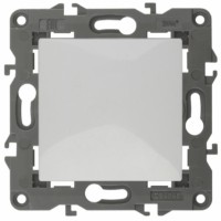 Выключатель 1кл. 10АХ-250В IP20 механизм Elegance белый Эра 14-1101-01