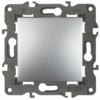 Выключатель 1кл. 10АХ-250В IP20 механизм Elegance алюминий Эра 14-1101-03