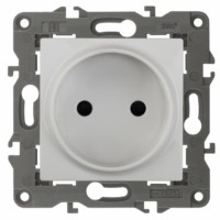 14-2105-01 ЭРА Розетка 2P 16A-250В IP20 Эра Elegance белый