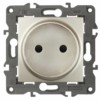 14-2105-04 ЭРА Розетка 2P 16A-250В IP20 Эра Elegance шампань