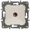 Розетка ТВ одиночная IP20 Эра Elegance сл.кость