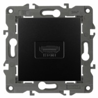 14-3114-05 ЭРА Розетка HDMI IP20 Эра Elegance антрацит