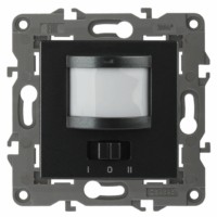 14-4103-05 ЭРА Датчик движения 2-проводной, 180-240В, 200Вт, IP20, Эра Elegance, антрацит