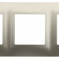 14-5003-04 ЭРА Рамка на 3 поста, Эра Elegance, шампань