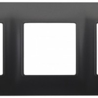 14-5003-05 ЭРА Рамка на 3 поста, Эра Elegance, антрацит