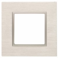 14-5201-04 ЭРА Рамка на 1 пост, металл, Эра Elegance, шампань+шамп