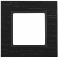 14-5301-05 ЭРА Рамка на 1 пост, дерево, Эра Elegance, чёрн.дерево+антр