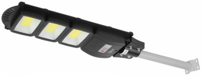 Консольный светильник на солн. бат.  COB  с кронштейном  60W  с датчи. движ.  ПДУ  1100lm 5000К IP65