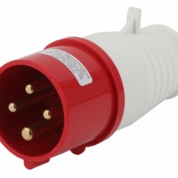 Вилка ЭРА V-16-3P-PE-IP44 переносная 014 3Р+РЕ 16А 380В IP44