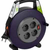 Удлинитель силовой ЭРА BPx-4-2×0,75-10m в закрытом корпусе б/з с выкл. 4-м 10м ПВС 2×0,75мм2 6А