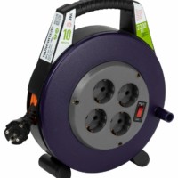 Удлинитель силовой ЭРА BPx-4e-3×1-10m в закрытом корпусе с/з с выкл. 4-м 10м ПВС 3×1мм2 10А