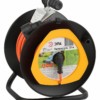 Удлинитель силовой ЭРА RPx-1e-3х0.75-30m на пластиковой катушке с/з 1-м 30м ПВС 3х0.75мм2