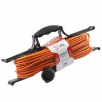 Удлинитель силовой ЭРА UF-1-2×1.0-30m на рамке б/з 1-м 30м ПВС 2х0,75мм2