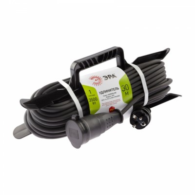 Удлинитель силовой ЭРА UFx-1e-3×1,5-30m-IP44(KG) на рамке с/з 1-м 30 м КГ 3х1.5мм2